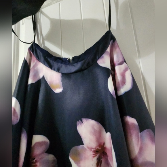 NWT Alyce Paris Prom Dress Floral Print - Picture 5 of 10